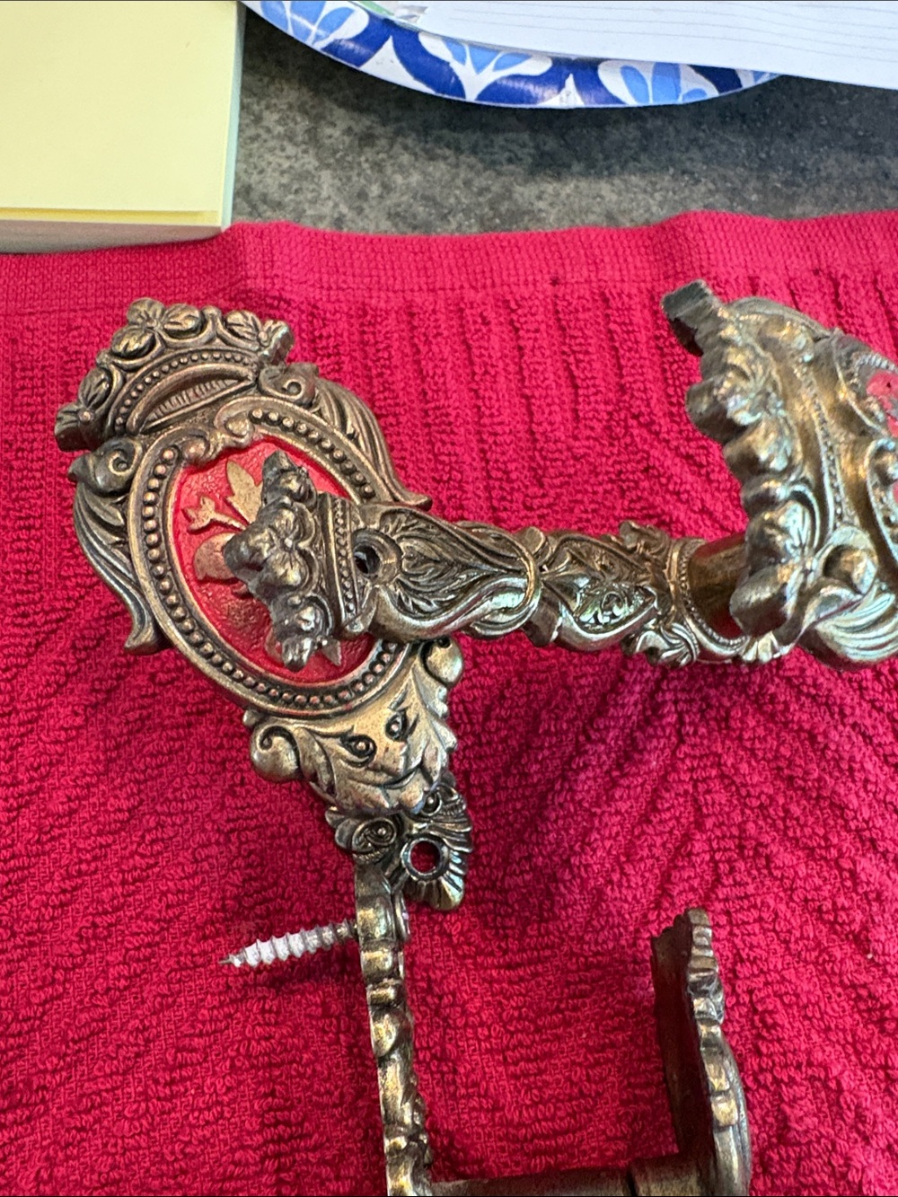 Ornate Antique-Medieval Style Sword and or Gun Hangers - Picture 3 of 5
